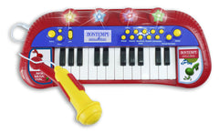 BONTEMPI ORGA ELECTRONICA CU MICROFON SI SCAUN ROSIE