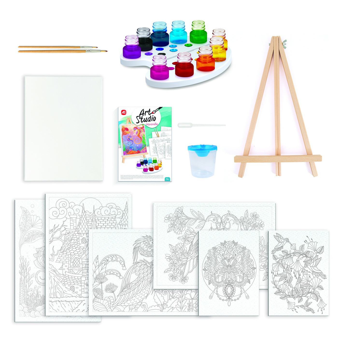 ATELIERUL DE PICTURA ART STUDIO AQUARELLE