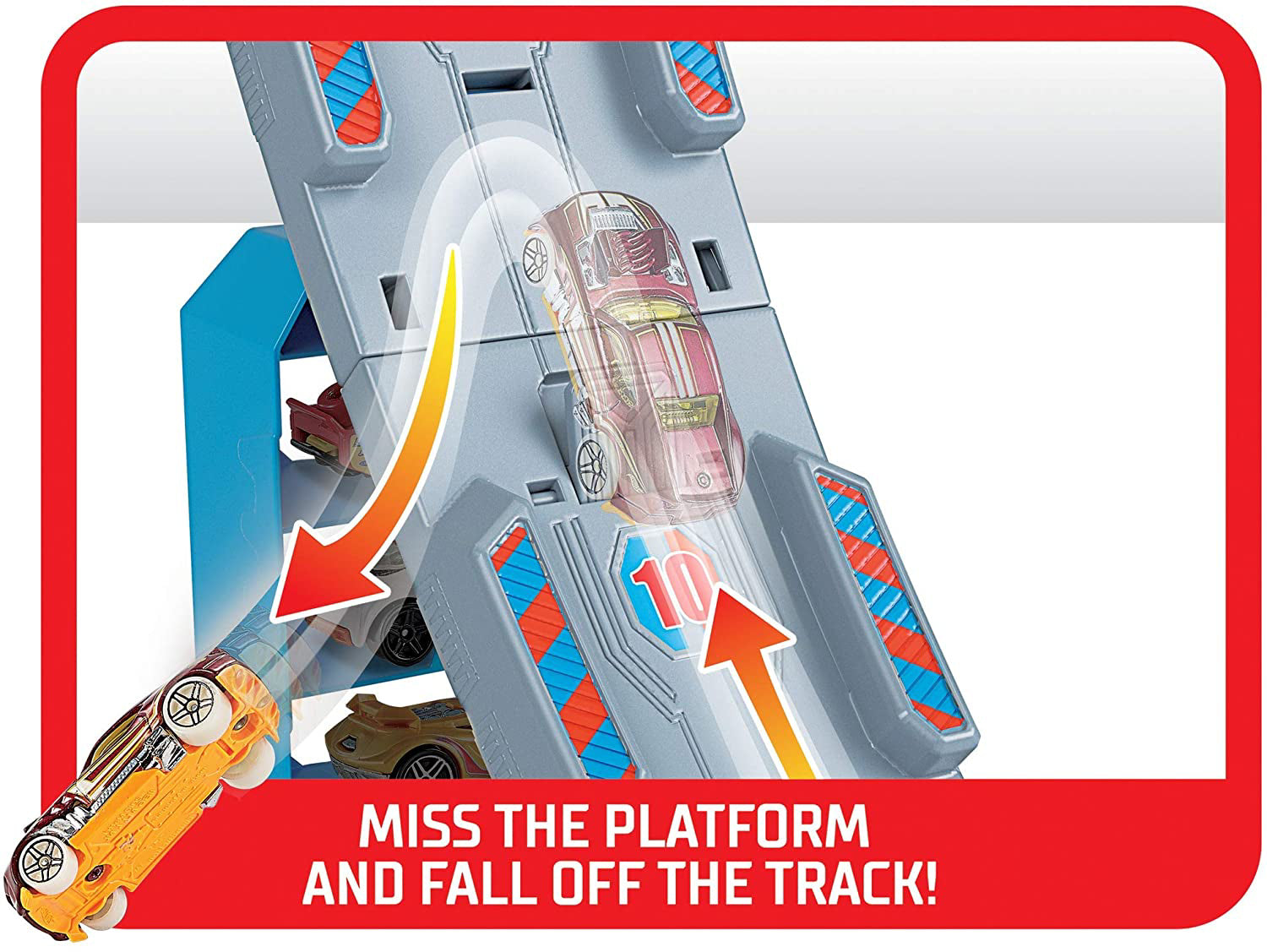 HOT WHEELS LANSATOR CU MASINUTA POWER UP THE HILL