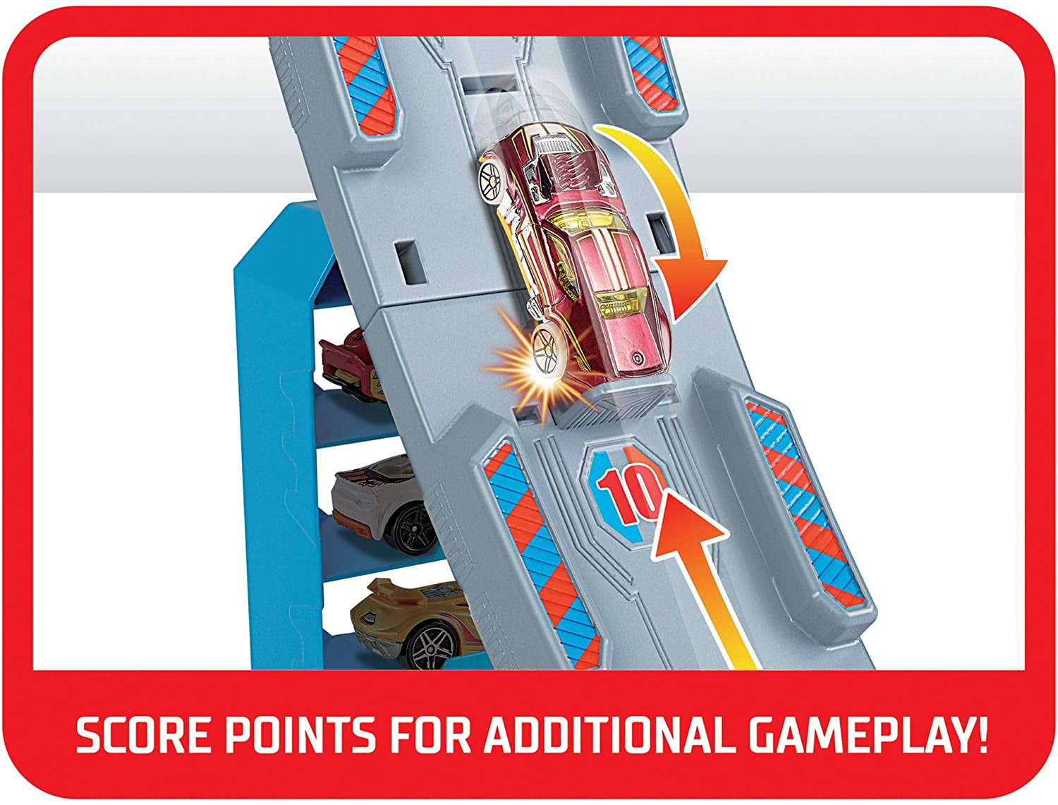 HOT WHEELS LANSATOR CU MASINUTA POWER UP THE HILL