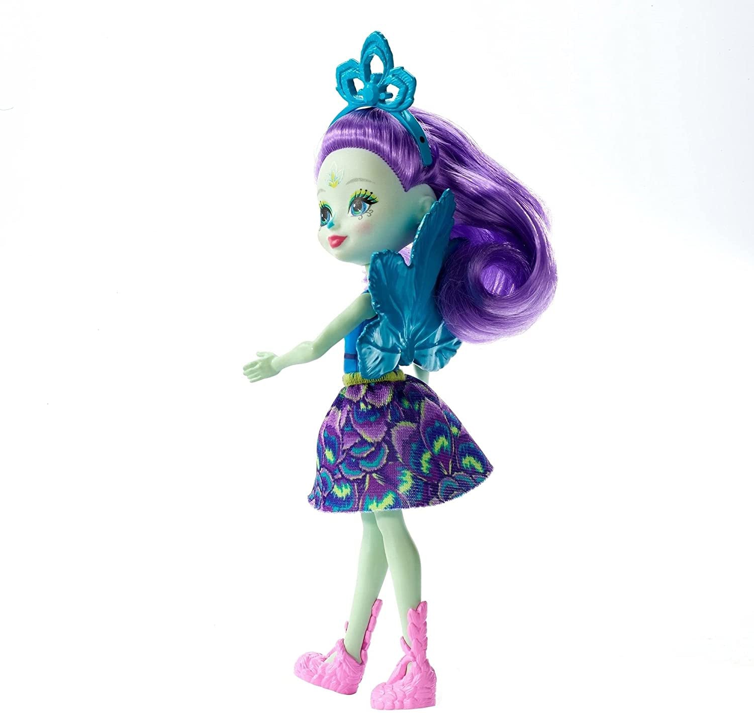 ENCHANTIMALS PAPUSI CU ANIMALUTE PATTER PEAKCOCK SI FLAP