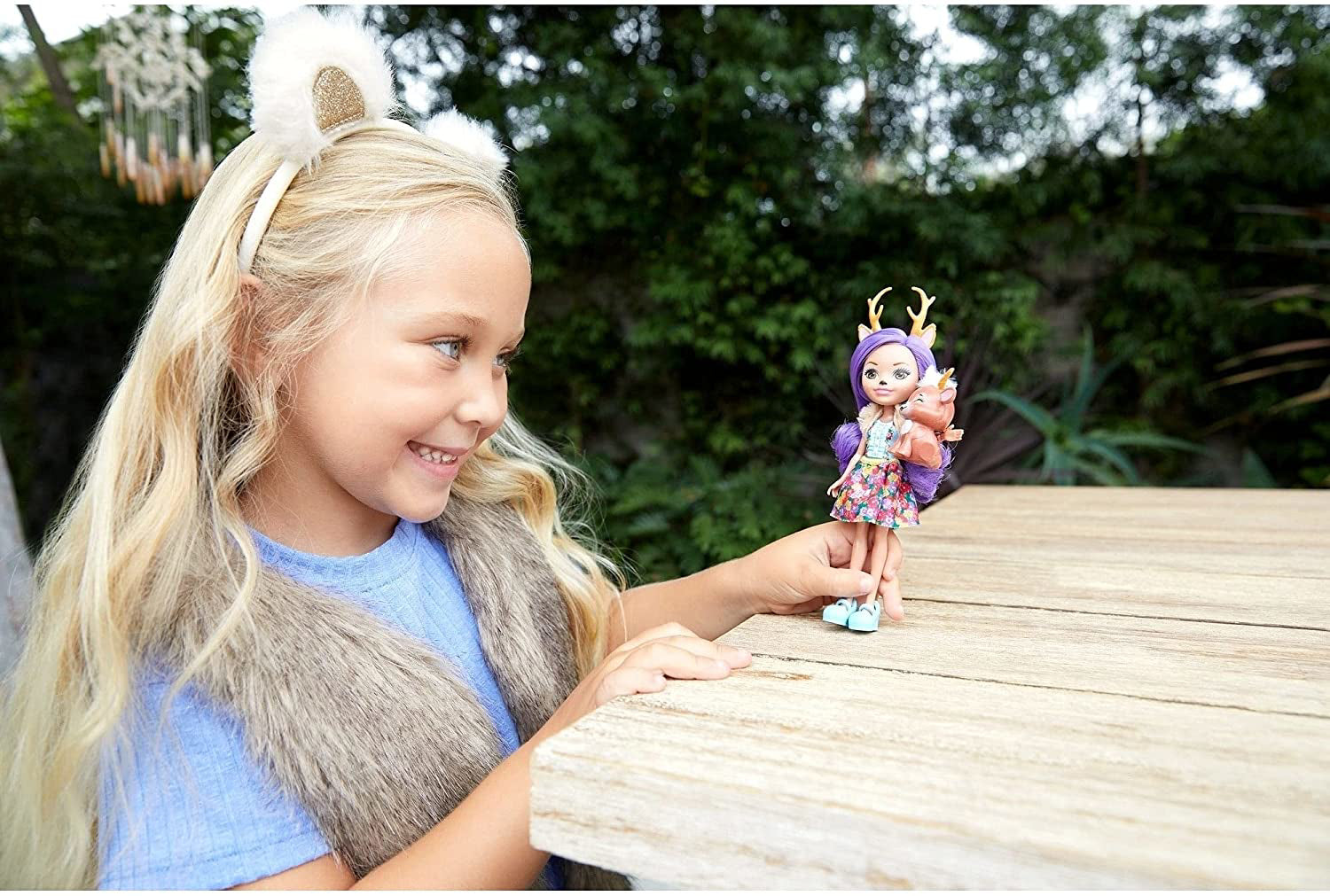 ENCHANTIMALS PAPUSI CU ANIMALUTE DANESSA DEER SI SPRINT