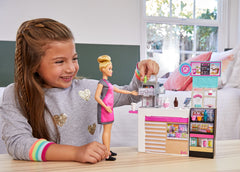 BARBIE  SET CAFENEA CU 20 DE ACCESORII