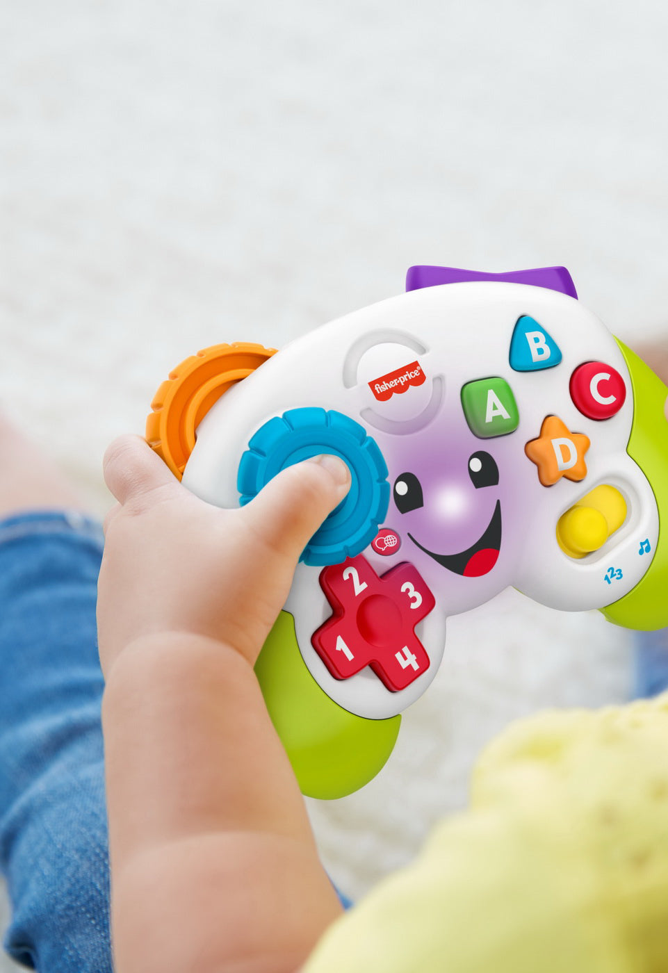FISHER PRICE CONTROLLER INTERACTIV IN LIMBA ROMANA