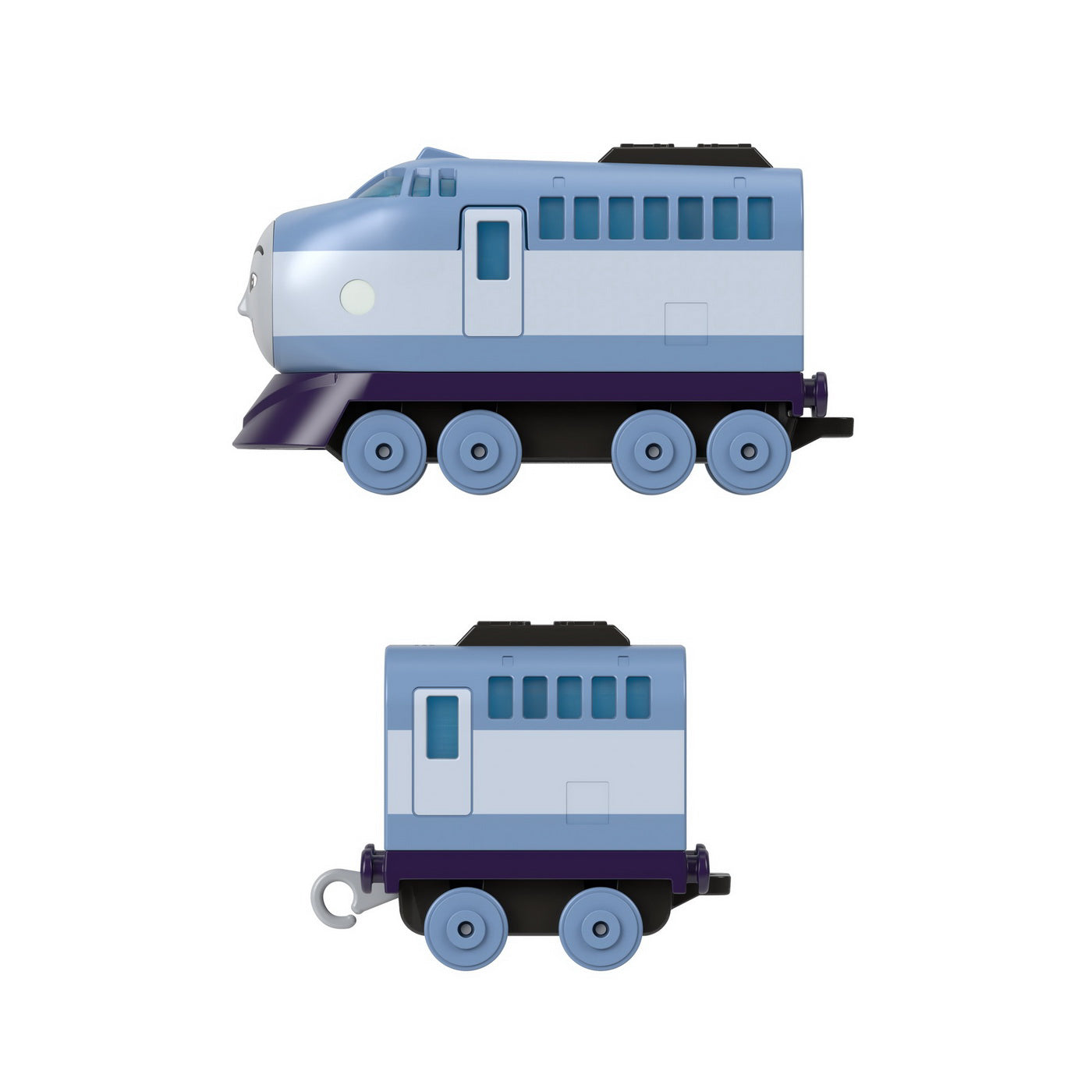 THOMAS LOCOMOTIVA CU VAGON PUSH ALONG KENJI