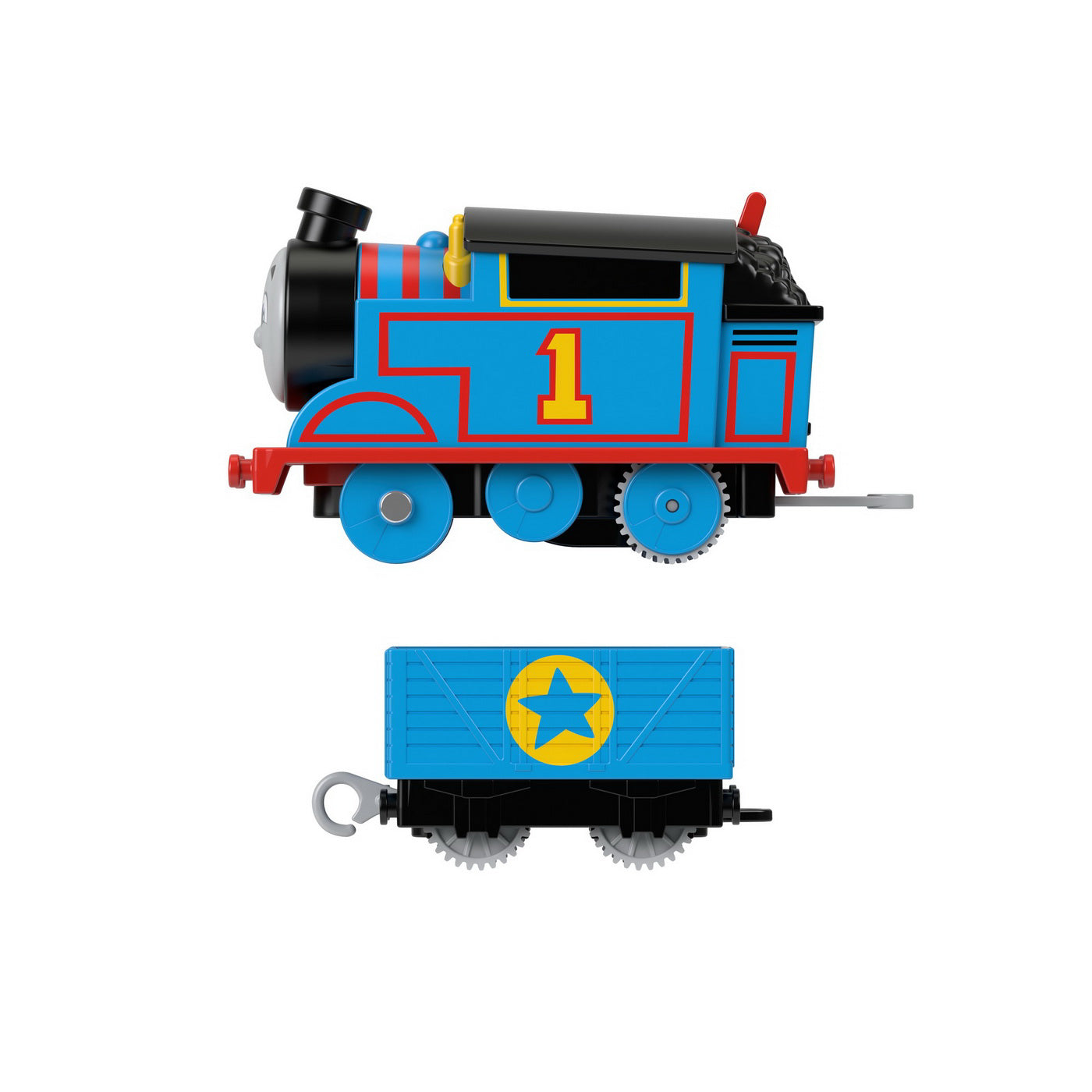 THOMAS LOCOMOTIVA MOTORIZATA THOMAS CU VAGON