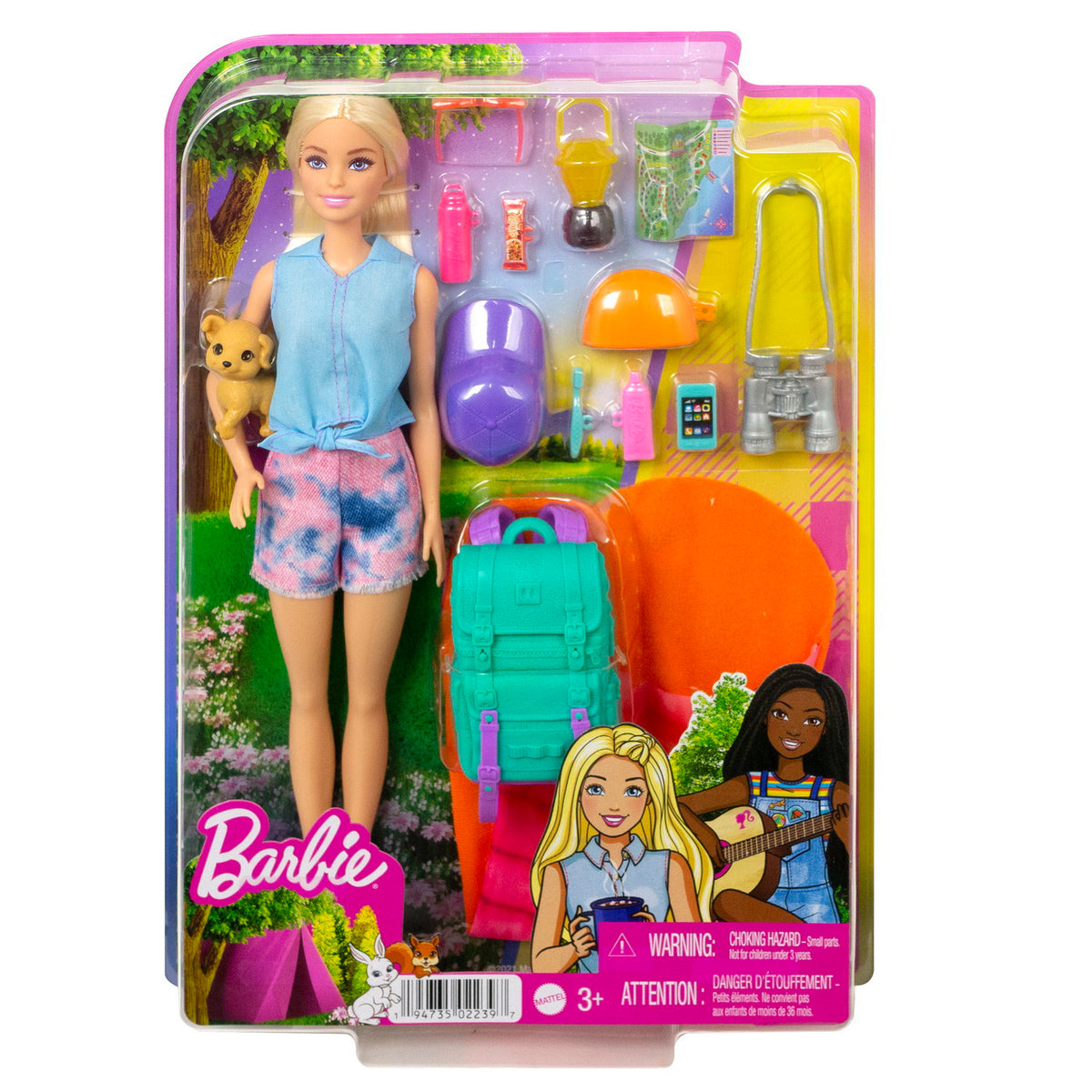 BARBIE CAMPING BARBIE MALIBU CU ACCESORII