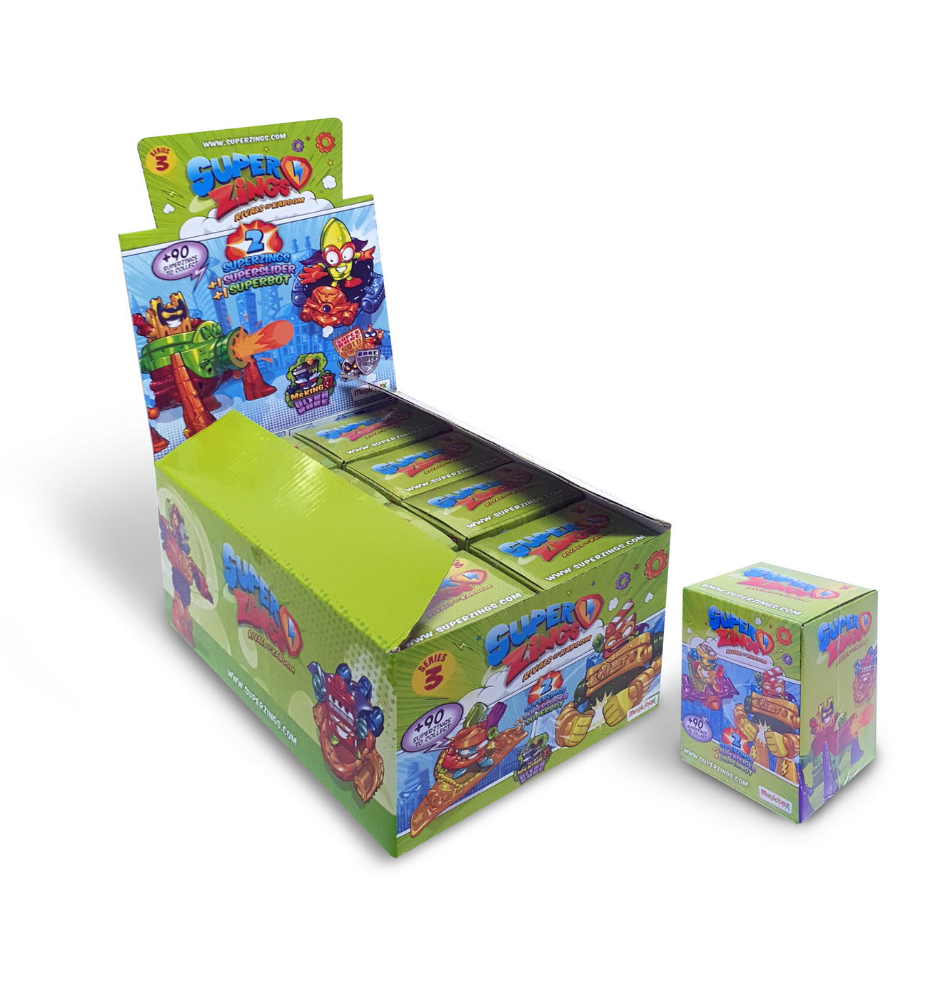 SUPERZINGS 3 PACHET SUPERBOT SUPERSLIDER
