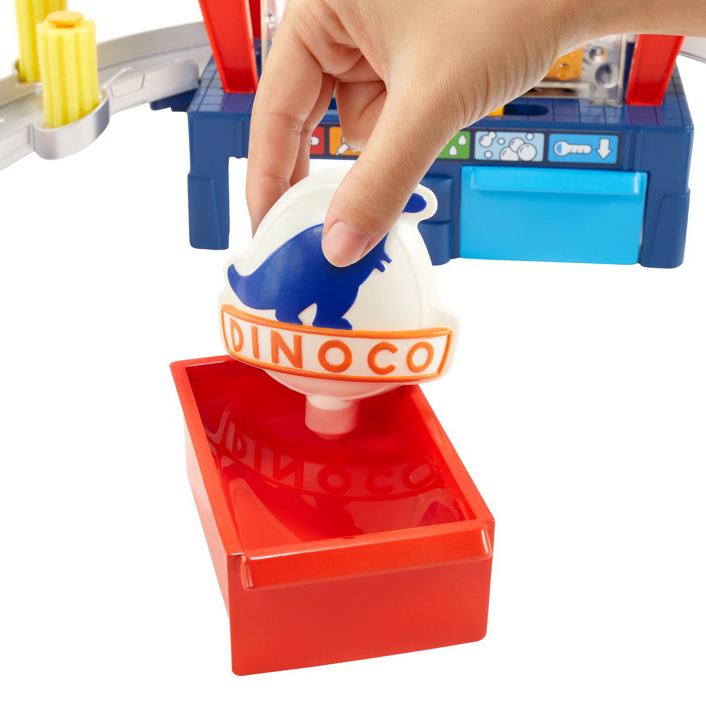 CARS SPALATORIA DINOCO CU SCHIMBARE DE CULOARE