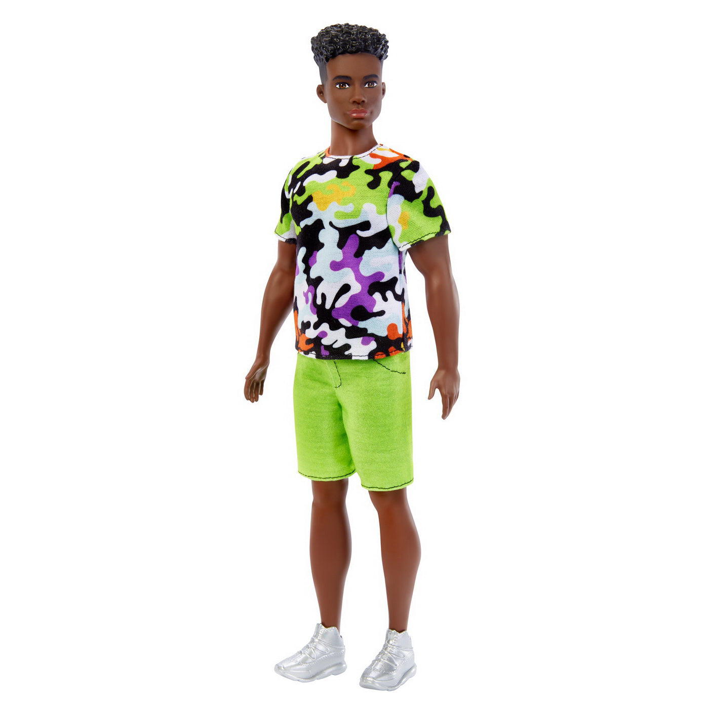 PAPUSA BAIAT FASHIONISTAS CU TINUTA VERDE