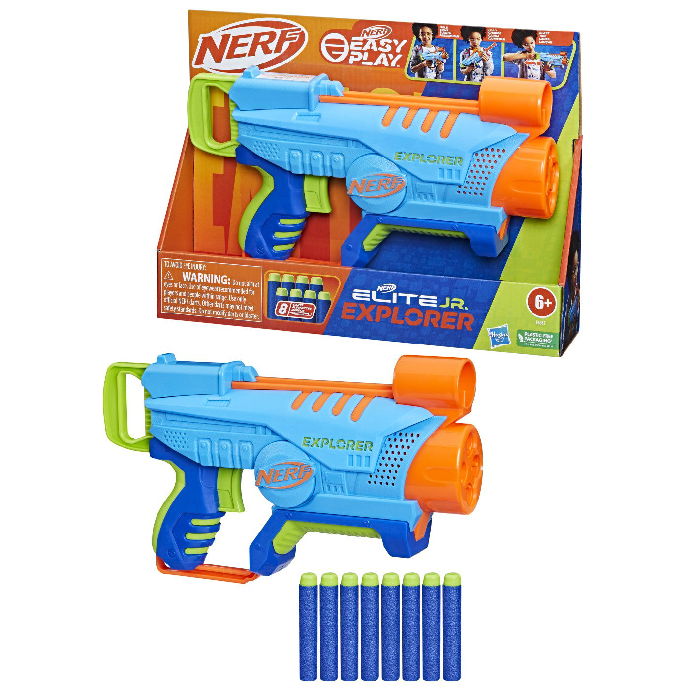 NERF BLASTER ELITE JR EXPLORER