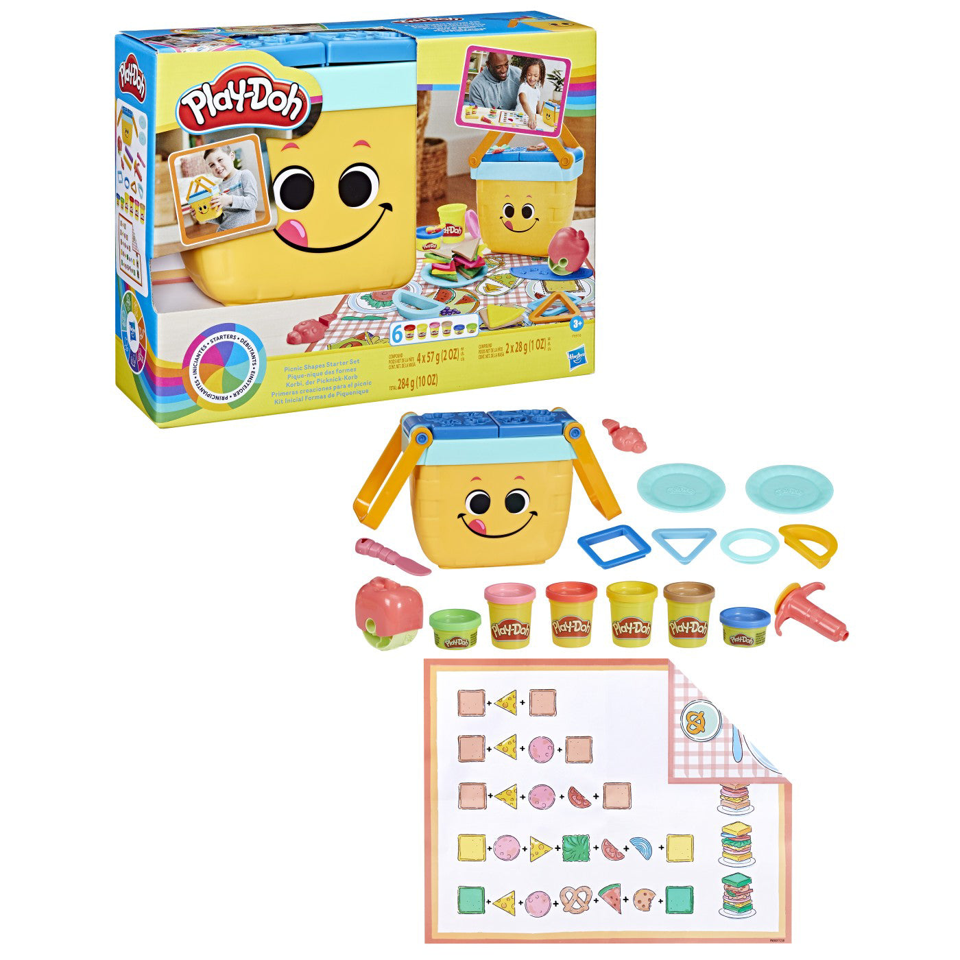 PLAY DOH SET PICNIC SI FORME HSF6916