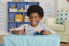 SPIDEY PRIETENII EXTRAORDINARI SET MOTOCICLETA SI FIGURINA MILES MORALES SPIDER MAN 10CM