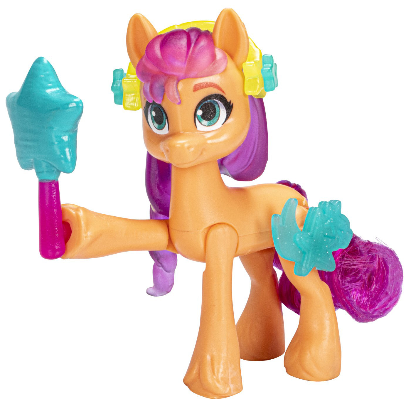 MY LITTLE PONY CUTIE MARK MAGIC FIGURINA SUNNY STARSCOUT 7.5CM