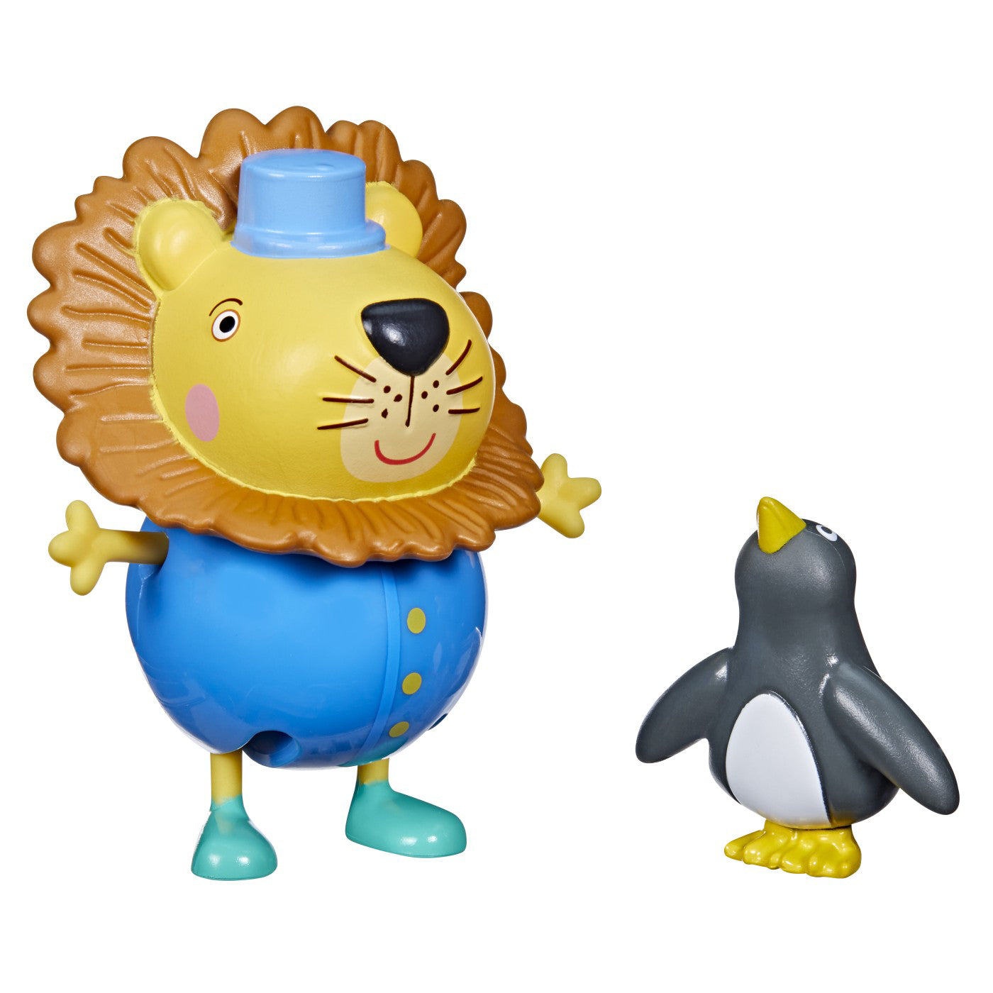 PEPPA PIG FIGURINA PRIETENII AMUZANTI MR LION 7CM