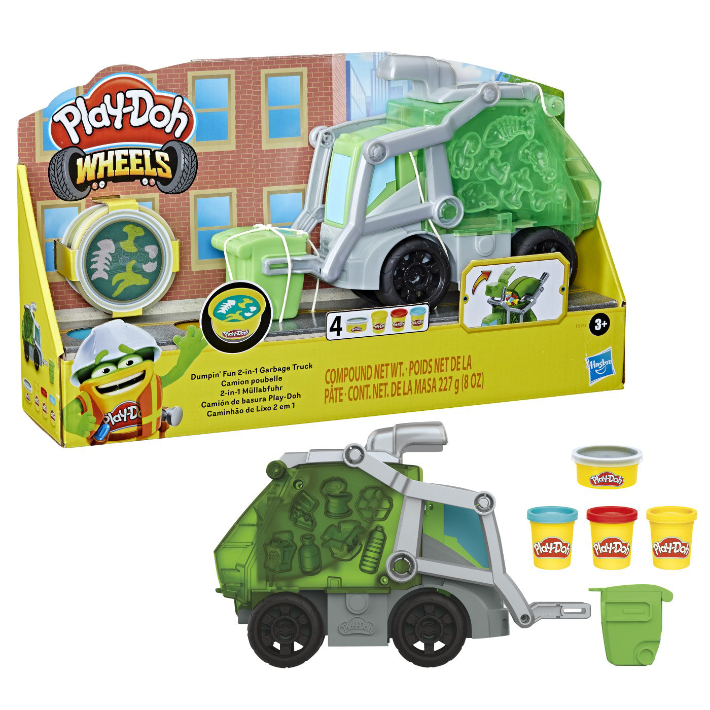 PLAYDOH CAMION GUNOI 2 IN 1