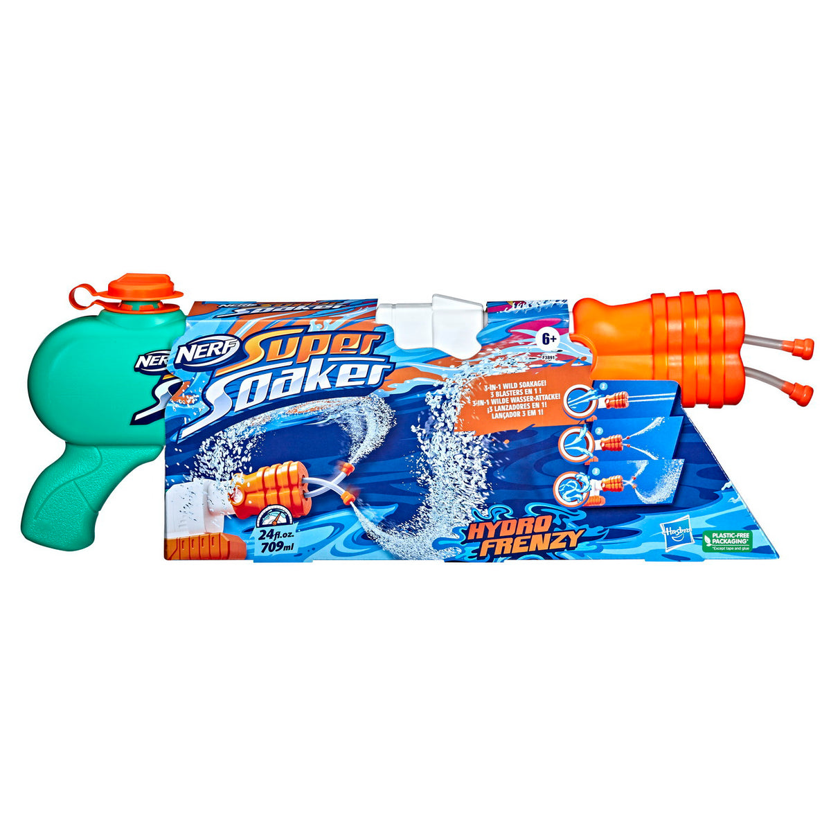 BLASTER CU APA NERF SUPER SOAKER HYDRO FRENZY