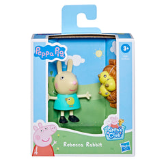 PEPPA PIG FIGURINA PRIETENII AMUZANTI IEPURASUL REBECCA 7CM