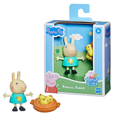 PEPPA PIG FIGURINA PRIETENII AMUZANTI IEPURASUL REBECCA 7CM