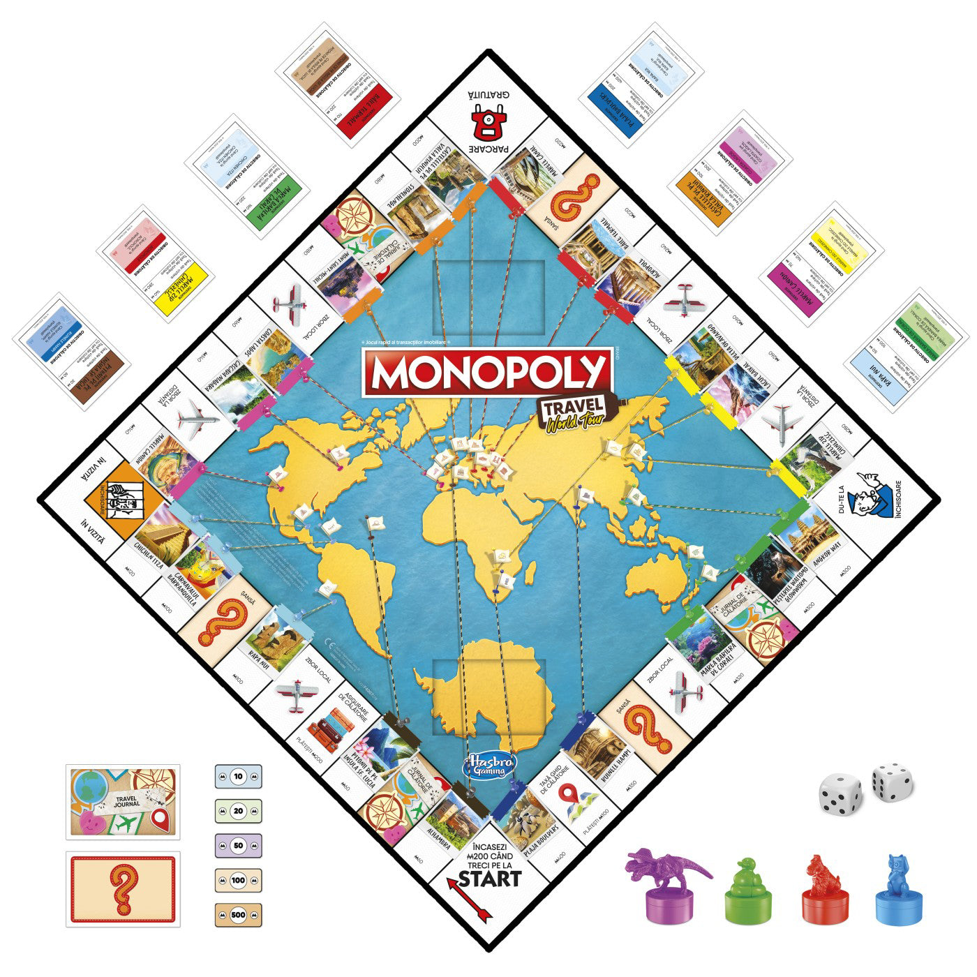 JOC MONOPOLY CALATORESTE IN JURUL LUMII