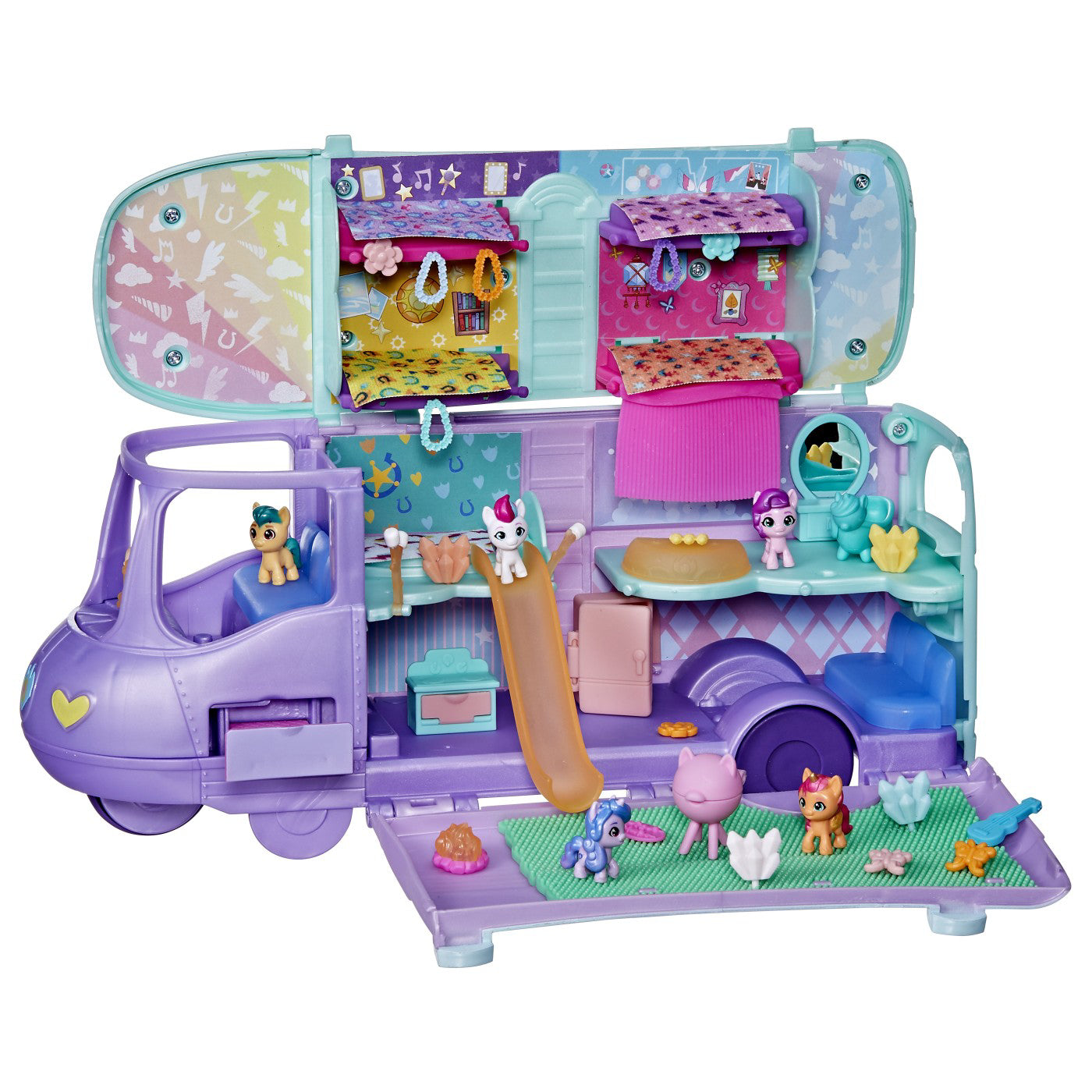 MY LITTLE PONY MINI WORLD MAGIC MARE STREAM CAMIONETA MAGICA
