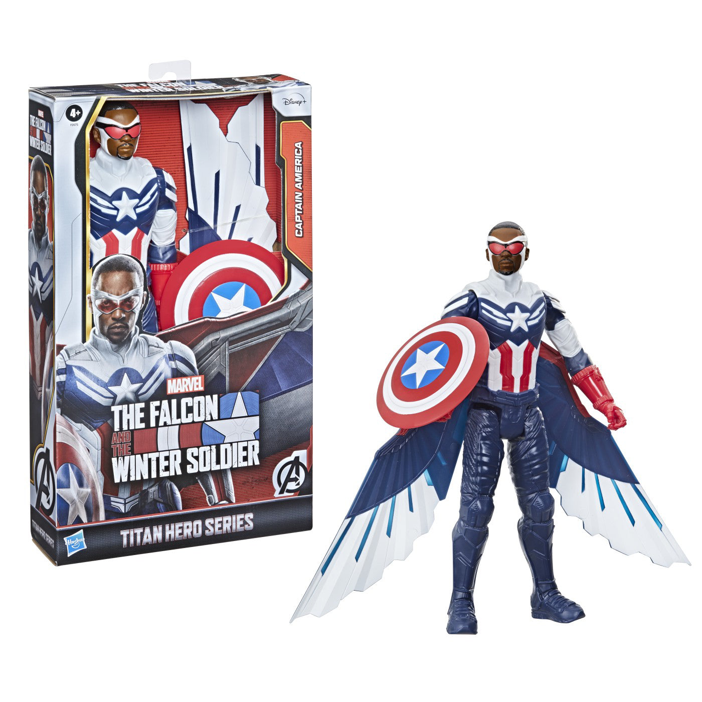 AVENGERS TITAN HERO FIGURINA CAPTAIN AMERICA SAM WILSON 30CM
