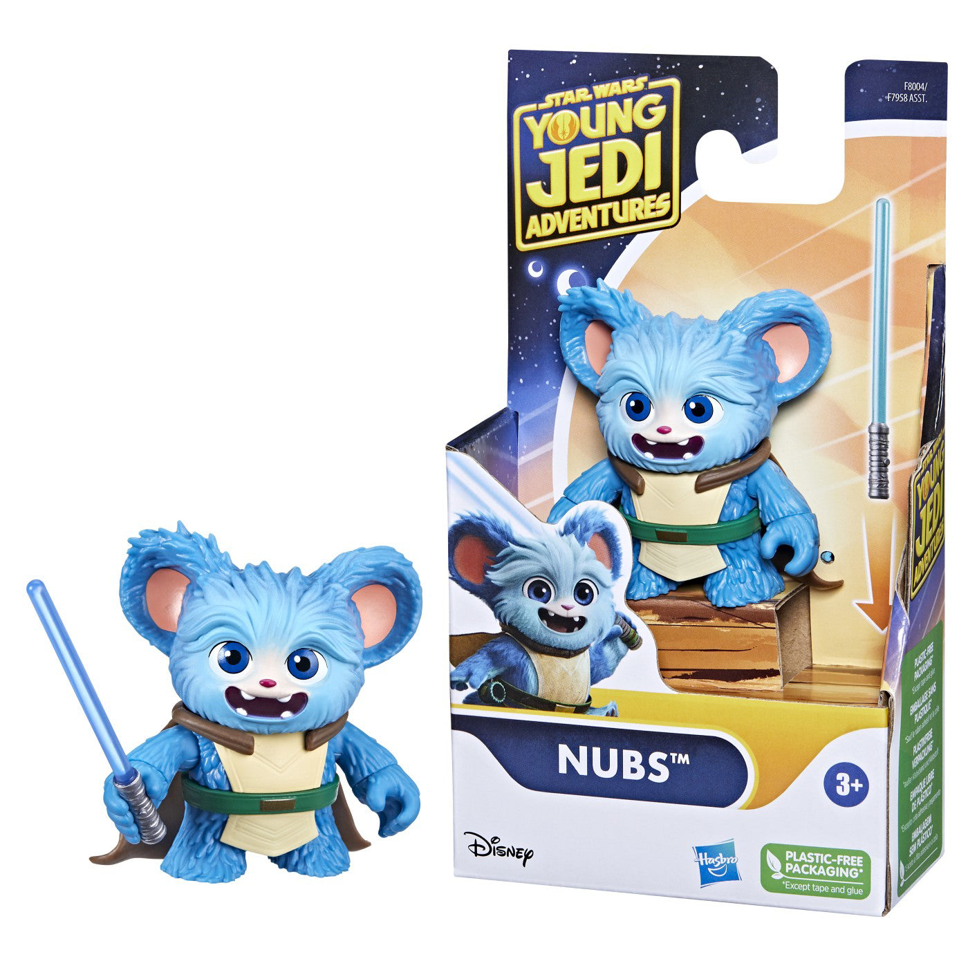 STAR WARS YOUNG JEDI ADVENTURES FIGURINA NUBS 10CM