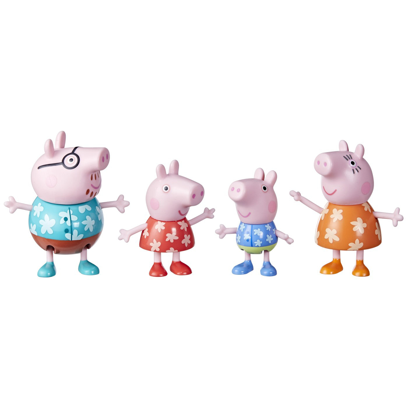 PEPPA PIG SET FIGURINE FAMILIA PIG IN VACANTA