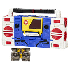 TRANSFORMERS LEGACY EVOLUTION FIGURINA TWINCAST & AUTOBOT REWIND 17CM