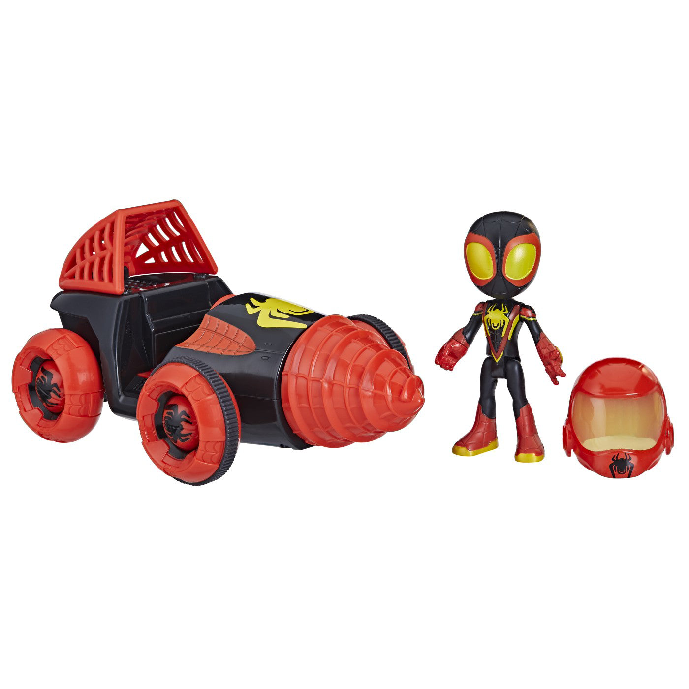 SPIDEY PRIETENII EXTRAORDINARI SET MASINUTA SI FIGURINA MILES MORALES