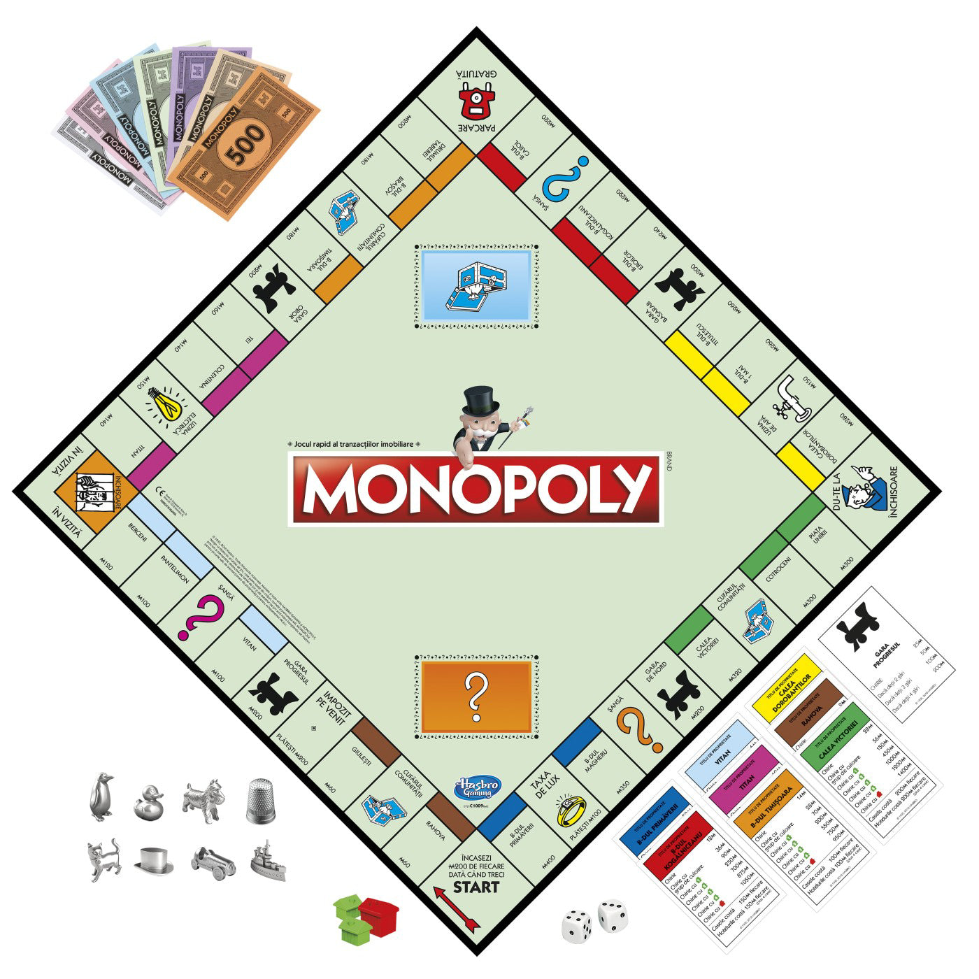 MONOPOLY CLASIC LIMBA ROMANA