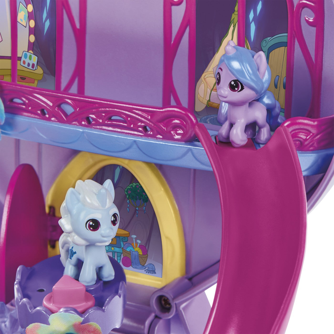 MY LITTLE PONY MINI WORLD MAGIC SET DE JOACA COMPACT CREATION BRIDLEWOOD FOREST