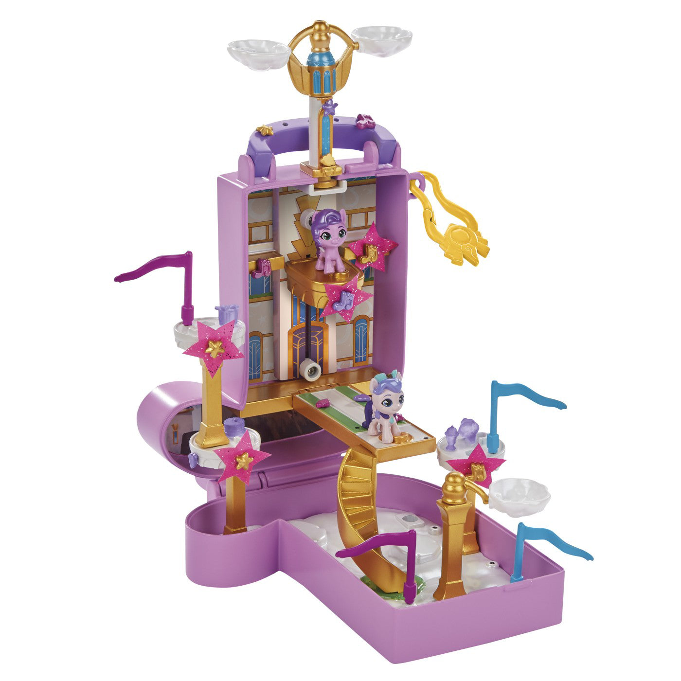 MY LITTLE PONY MINI WORLD MAGIC SET DE JOACA COMPACT CREATION ZEPHYR HEIGHTS