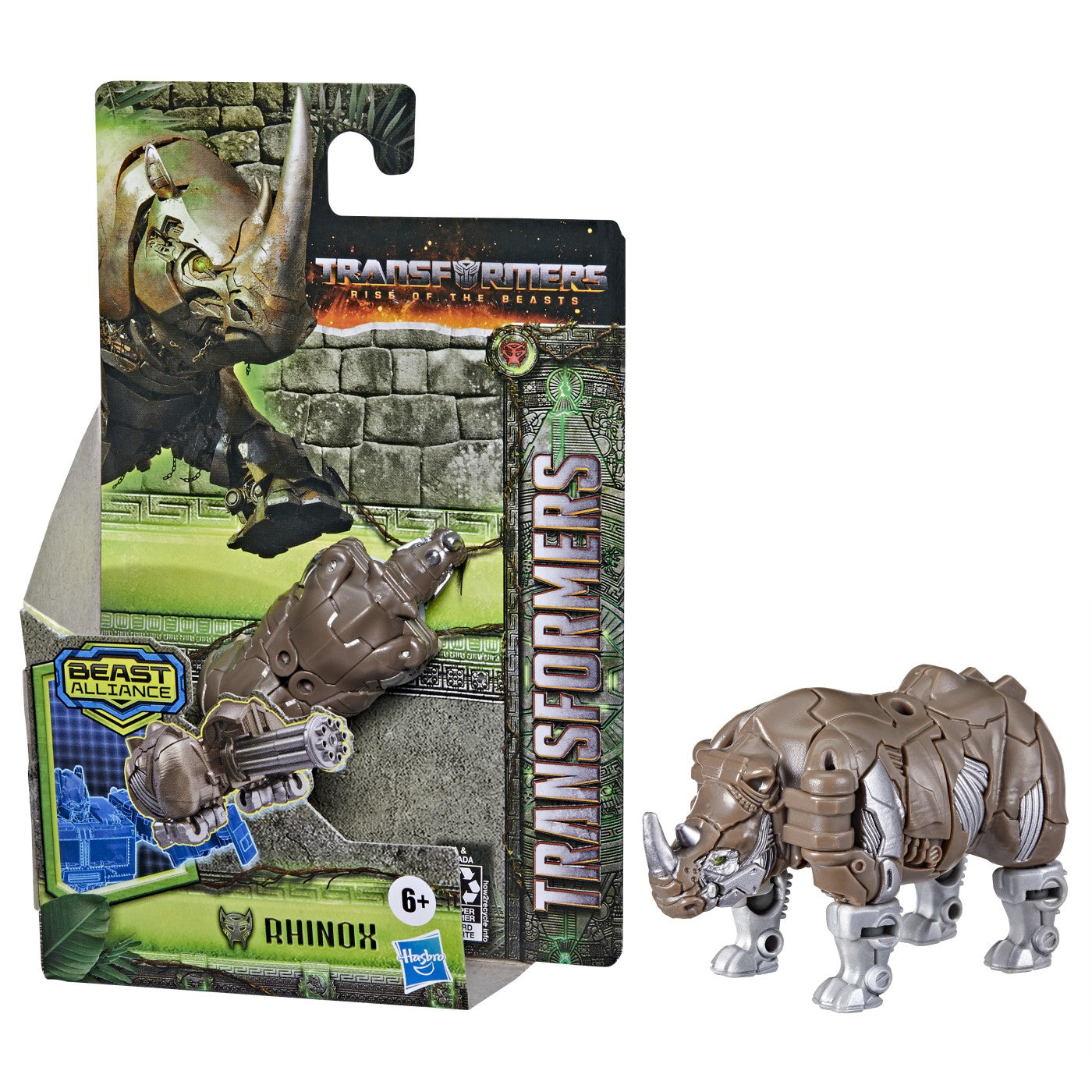 TRANSFORMERS 7 BEAST ALLIANCE FIGURINA RHINOX 7.5CM