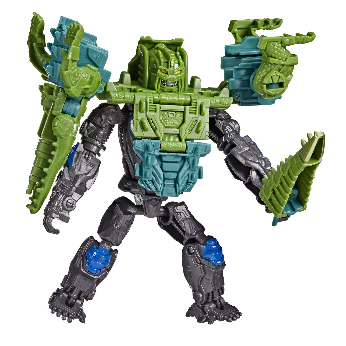 TRANSFORMERS 7 BEAST ALLIANCE SET 2 FIGURINE OPTIMUS PRIMAL SI SKULLCRUNCHER 13CM