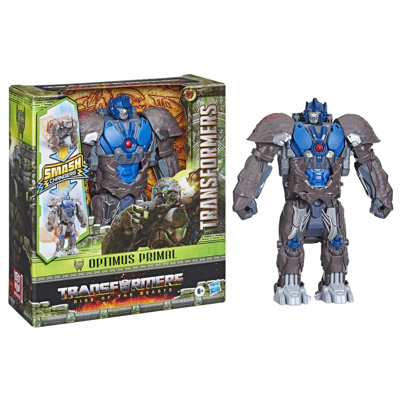 TRANSFORMERS 7 SMASH CHANGERS FIGURINA OPTIMUS PRIMAL 23CM