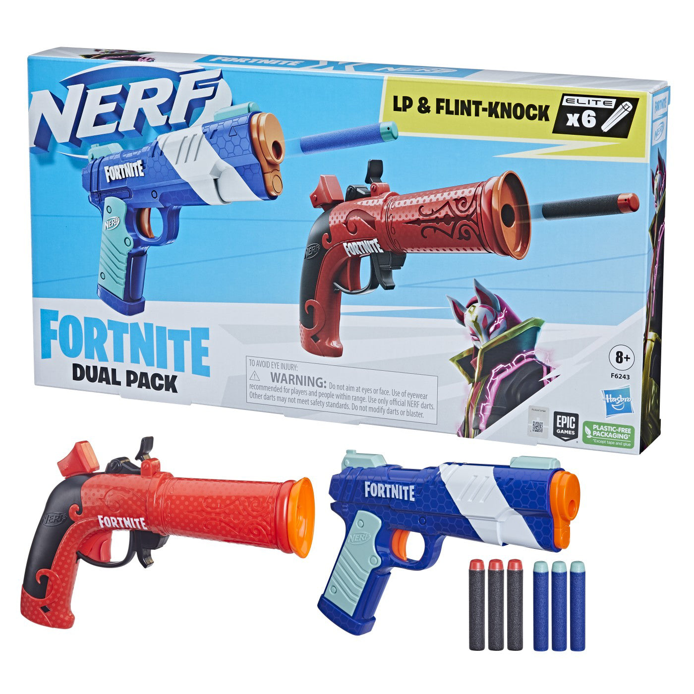 NERF BLASTER NERF FORTNITE DUAL PACK HSF6243