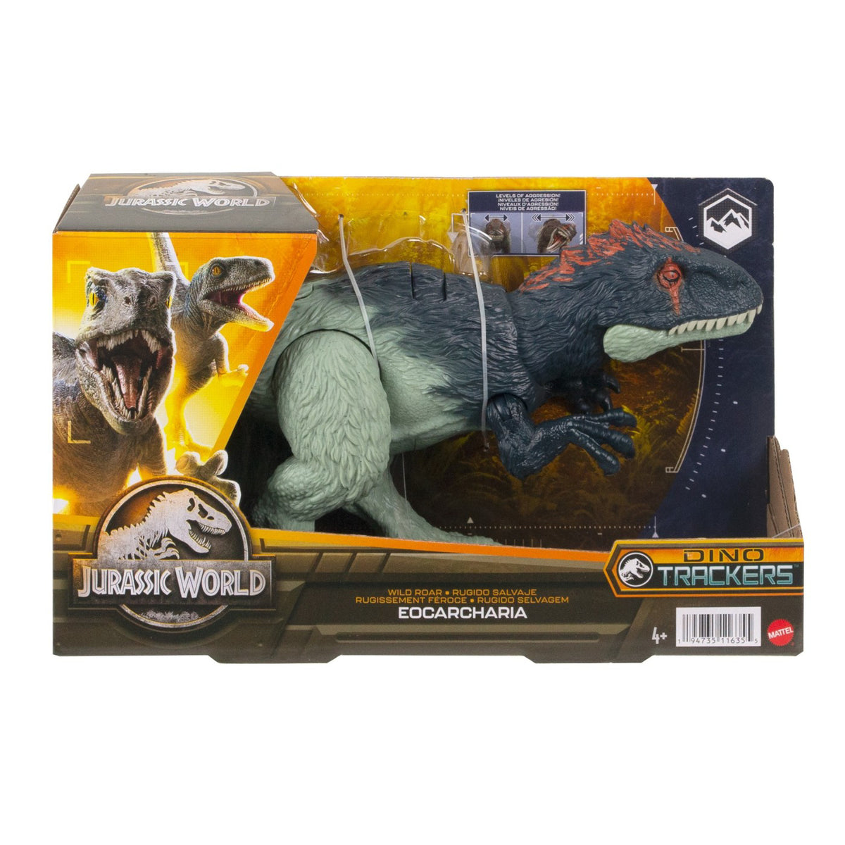 JURASSIC WORLD DINO TRACKERS WILD ROAR DINOZAUR EOCARCHARIA