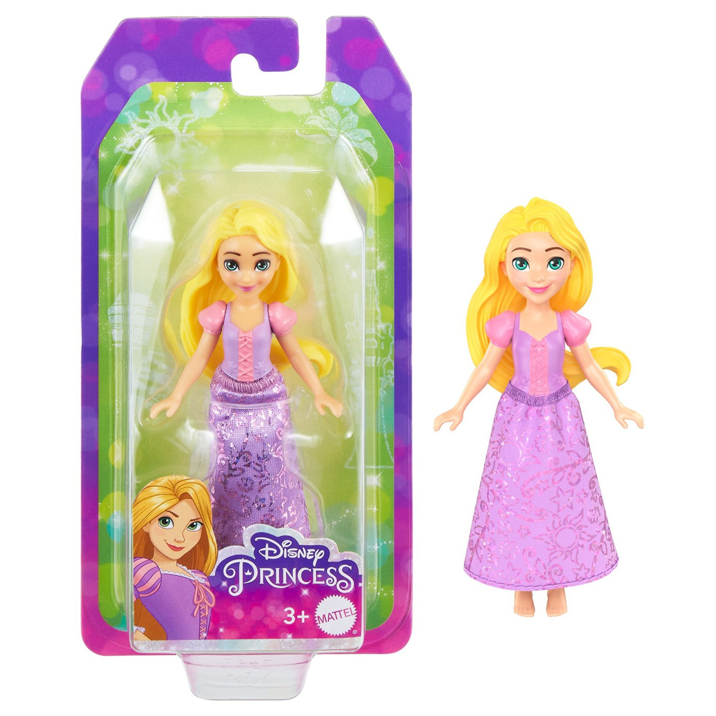 DISNEY PRINCESS MINI PAPUSA RAPUNZEL 9CM