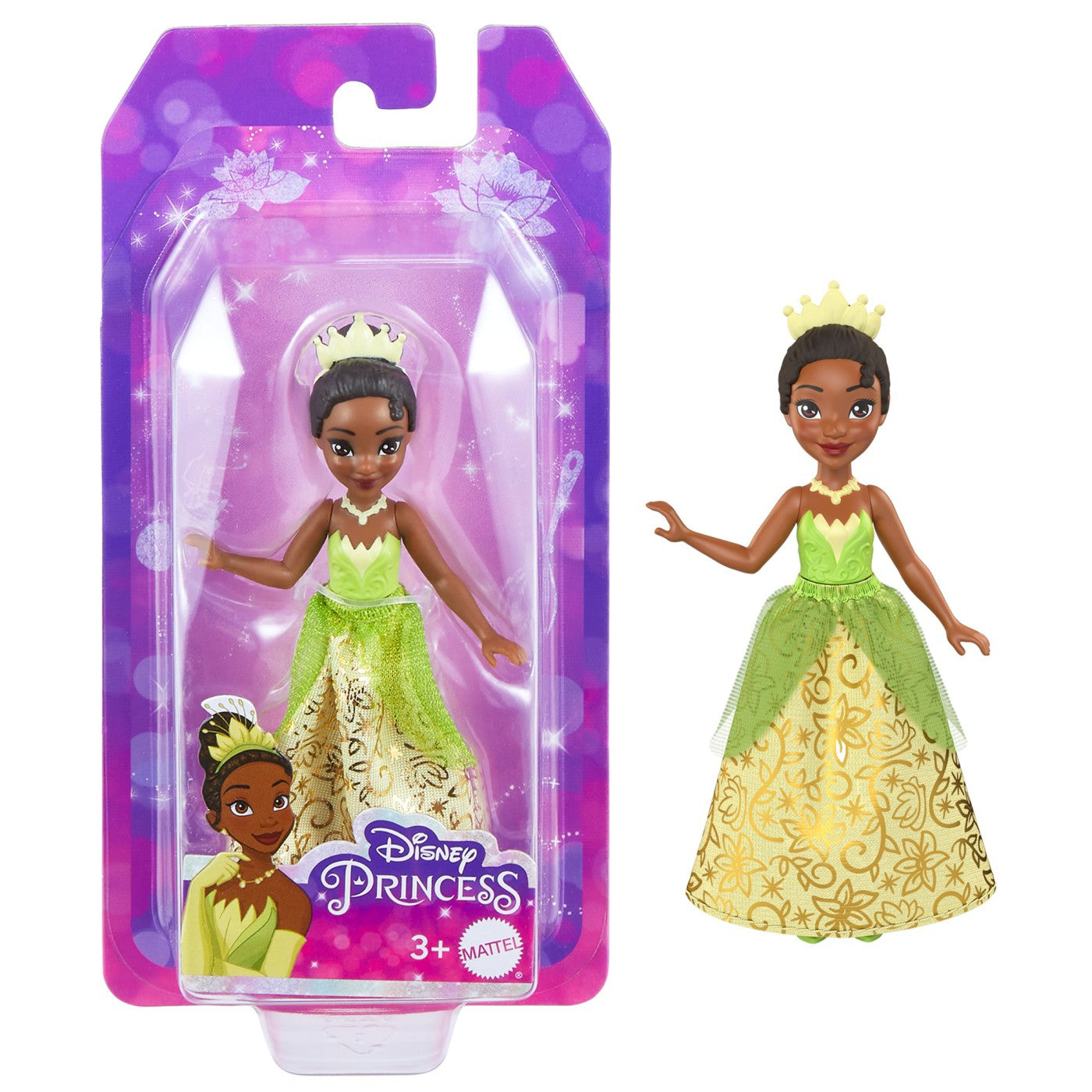 DISNEY PRINCESS MINI PAPUSA TIANA 9CM