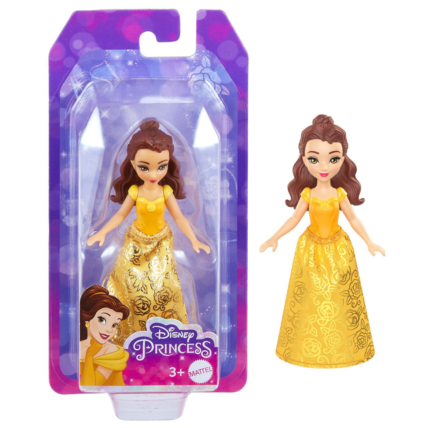 DISNEY PRINCESS MINI PAPUSA BELLE 9CM