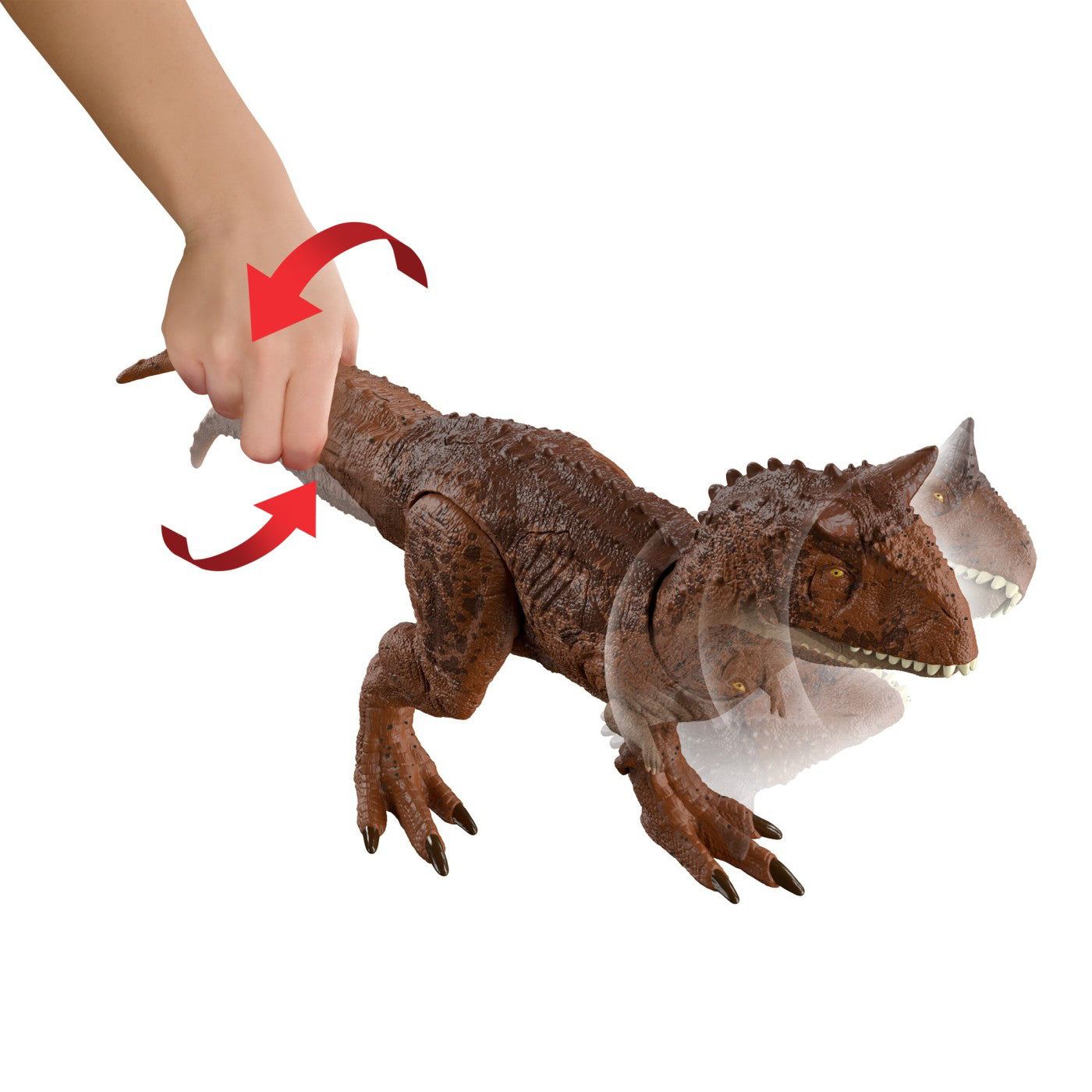 JURASSIC WORLD EPIC ATTACK BATTLE CHOMPIN DINOZAUR CARNOTAURUS