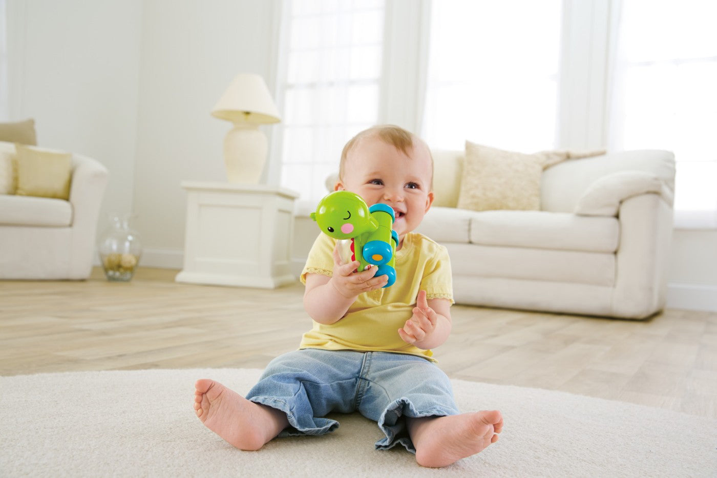 FISHER PRICE JUCARIE APASA SI MERGI TESTOASA