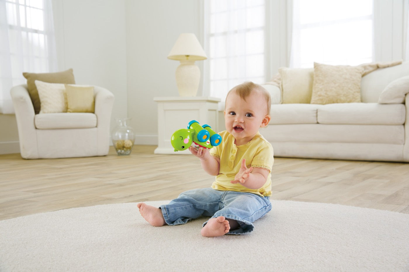 FISHER PRICE JUCARIE APASA SI MERGI TESTOASA