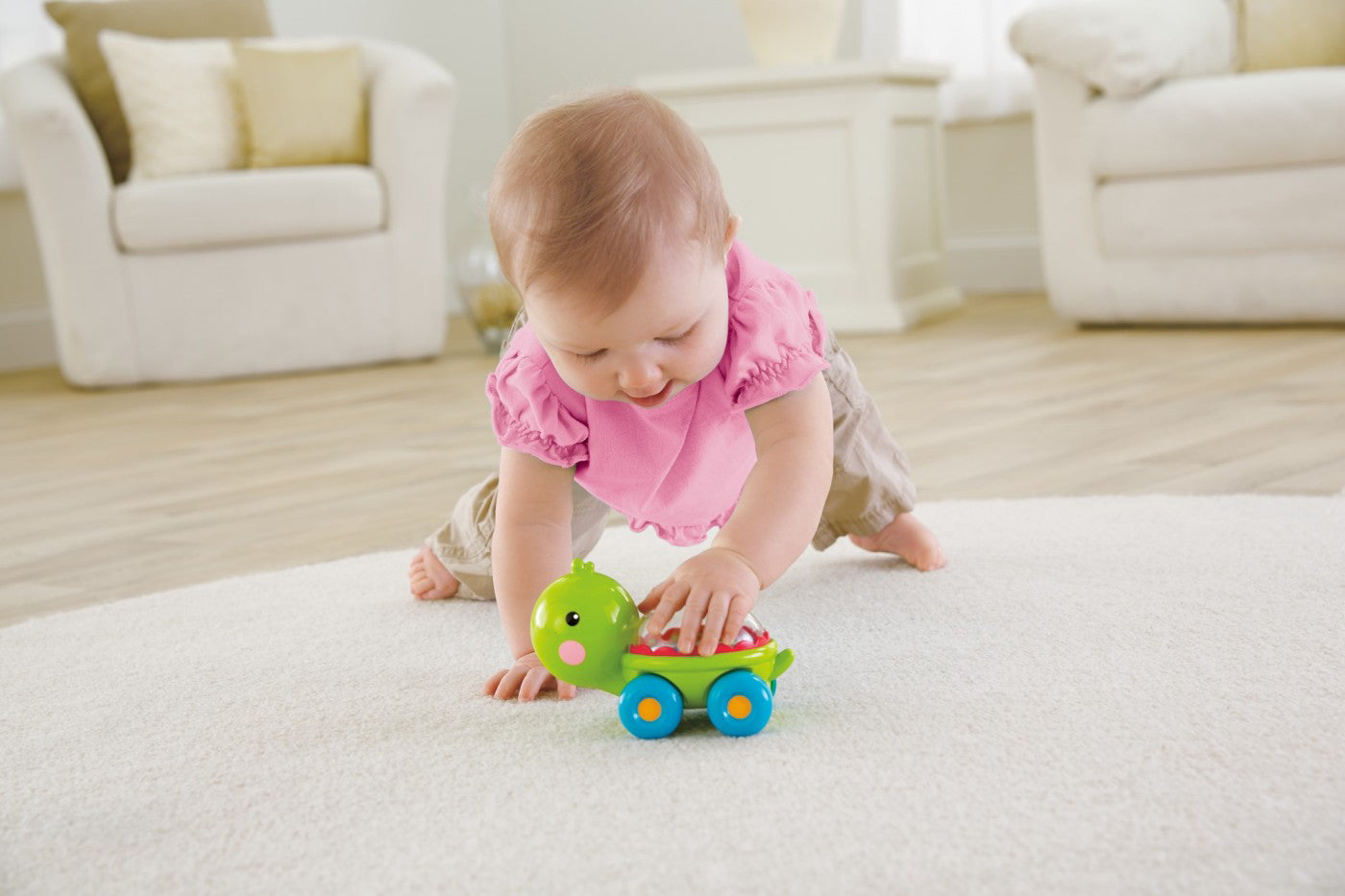 FISHER PRICE JUCARIE APASA SI MERGI TESTOASA