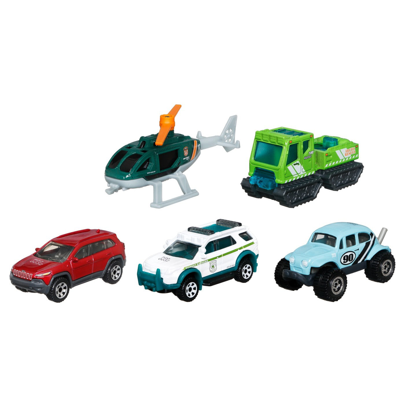 MATCHBOX SET 5 MASINUTE METALICE MBX MOUNTAIN II SCARA 1:64