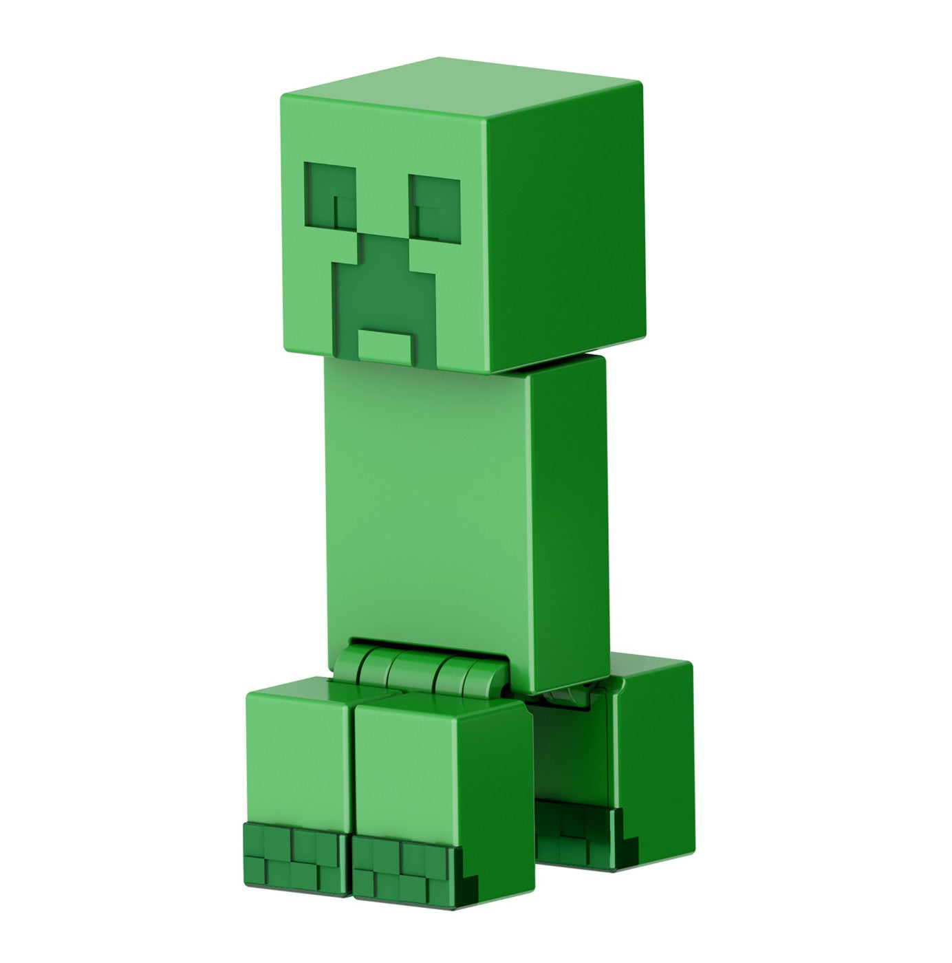 MINECRAFT CRAFT A BLOCK FIGURINA 8CM CREEPER