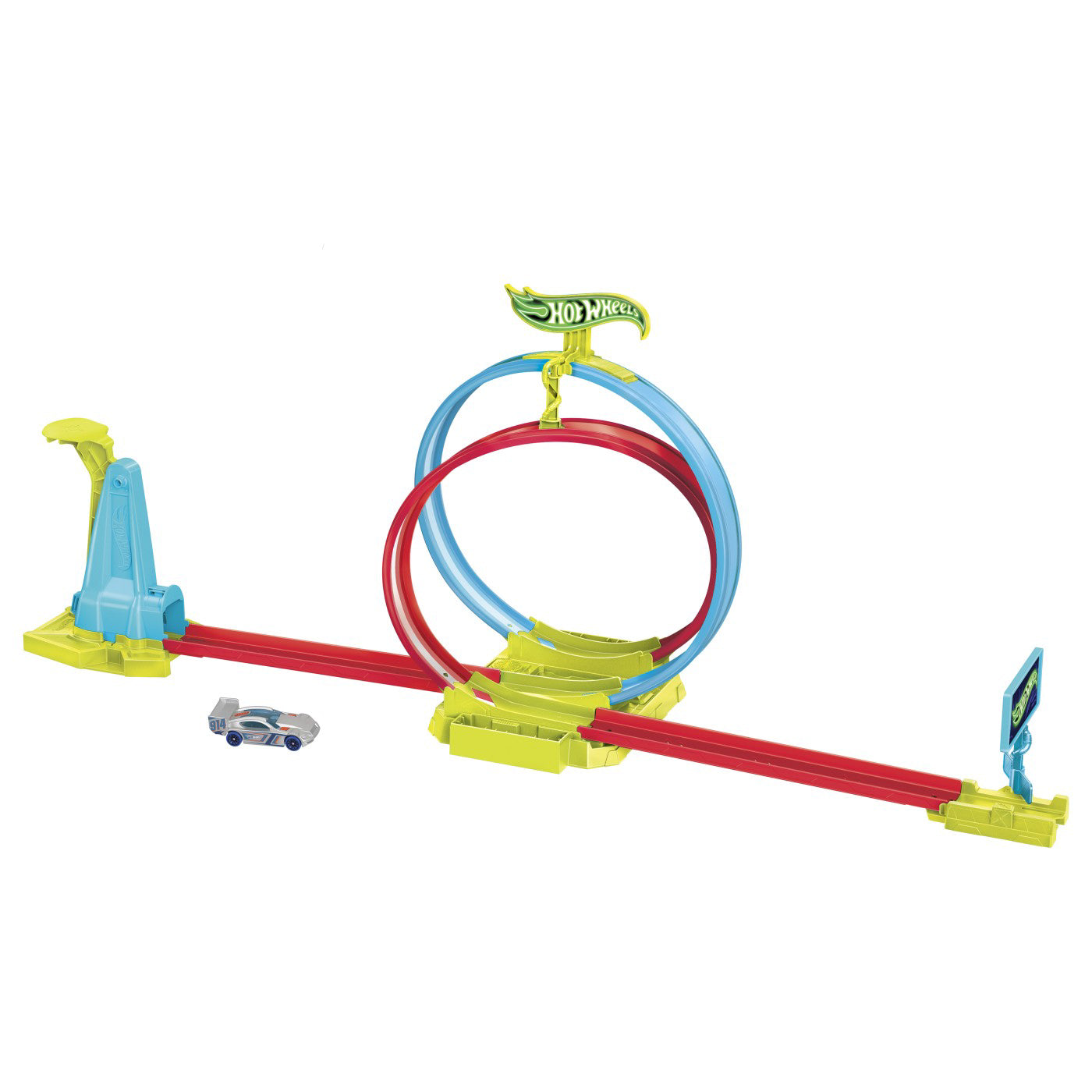 HOT WHEELS PISTA LASER STUNT SLAMWAY