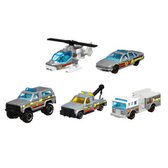 MATCHBOX SET 5 MASINUTE METALICE MBX CITY DRIVERS II SCARA 1:64