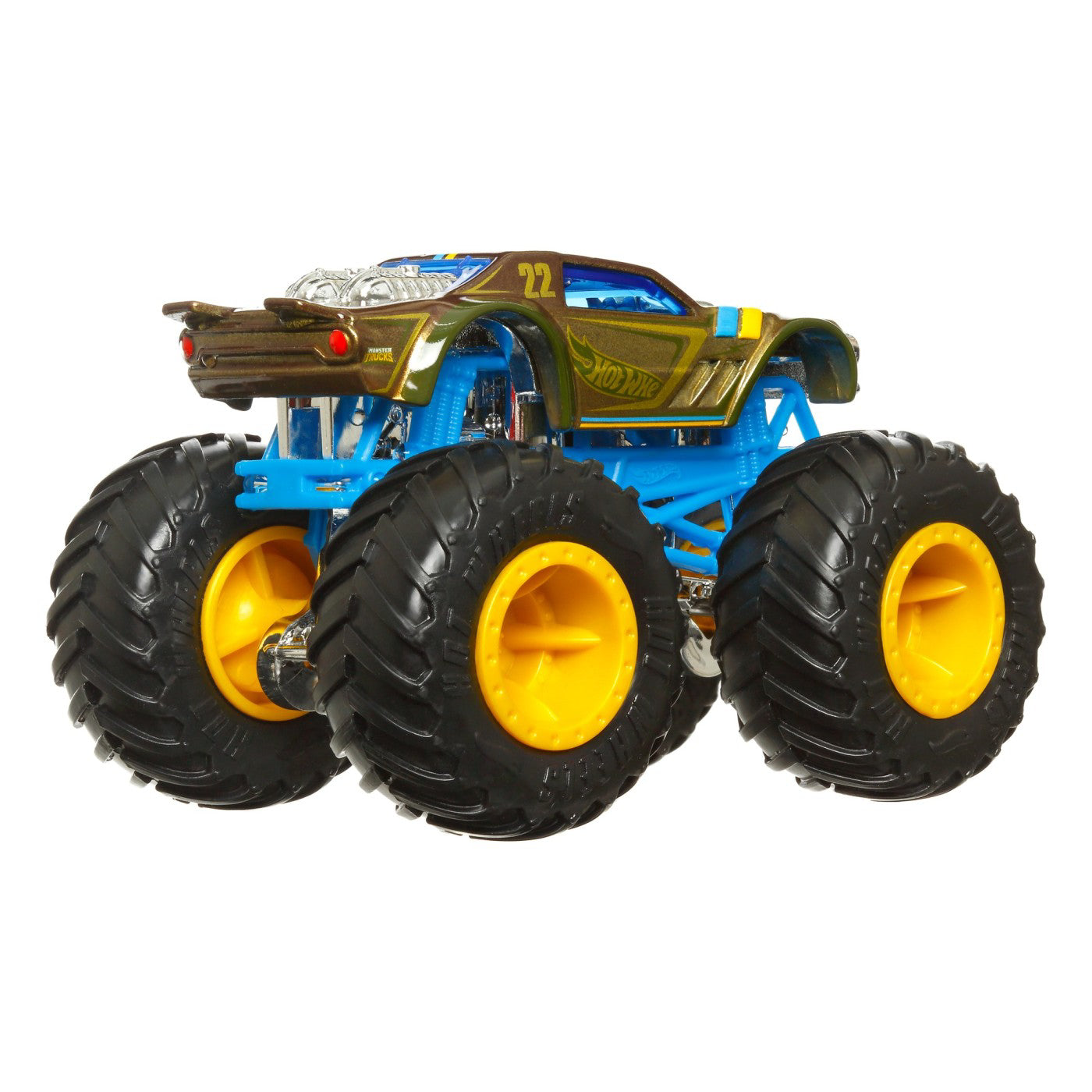 HOT WHEELS MONSTER TRUCK CAMION NIGHT SHIFTER CU CULORI SCHIMBATOARE SCARA 1:64
